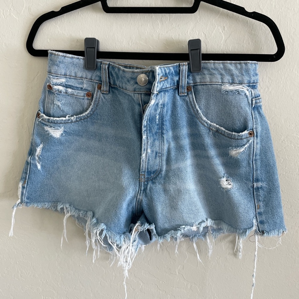 Zara denim shorts